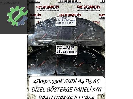 4B0920930K AUDİ A4 B5 A6 DİZEL GÖSTERGE PANELİ KM SAATİ 2000/01