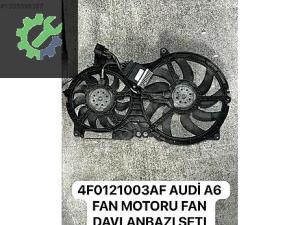4F0121003AF AUDİ A6 FAN MOTORU FAN DAVLANBAZI SETI