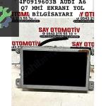4F0919603B AUDİ A6 Q7 MMİ EKRANI YOL BİLGİSAYARI
