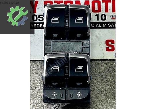 4G0959851 AUDİ Q3 A6 A7 DÖRTLÜ NİKALAJLİ CAM DÜĞMESİ ORJ ÇIKMA