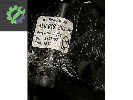 4L0819724 4L0819723 AUDİ Q7 SAĞ SOL EMNİYET KEMER KAPAKLARI