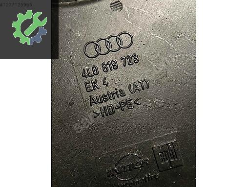 4L0819724 4L0819723 AUDİ Q7 SAĞ SOL EMNİYET KEMER KAPAKLARI