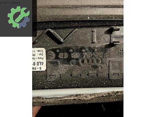 4L0819724 4L0819723 AUDİ Q7 SAĞ SOL EMNİYET KEMER KAPAKLARI