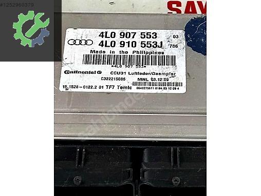 4L0907553 4L0910553J AUDİ Q7 AİR SÜSPANSİYON BEYNİ