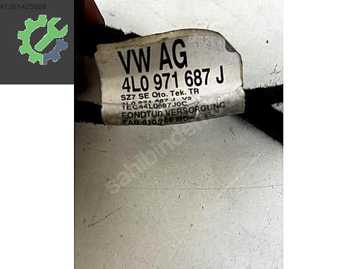 4L0959795B AUDİ Q7 SOL ARKA KAPI BEYNİ İÇ TESİSATI 4L0971687J