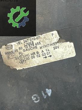 5010578479 5010578455 RENAULT PİREMİUM 440 ORJ SAĞ SOL FAR