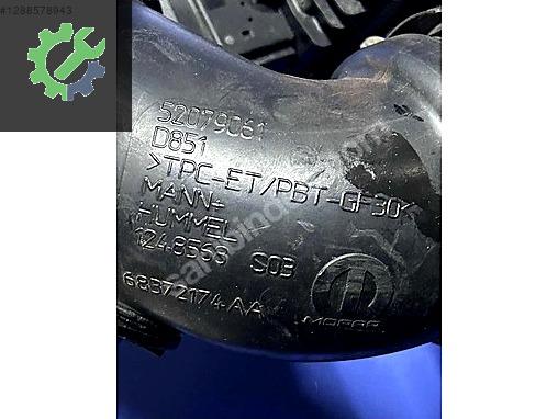 52079061 JEEP RENAGADE HAVA FİLİTRE TURBO GİRİŞ HORTUMU
