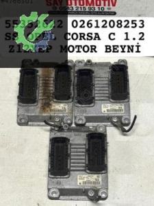 55352622 0261208253 SS OPEL CORSA C 1.2 Z12XEP MOTOR BEYNİ (2. Adet)