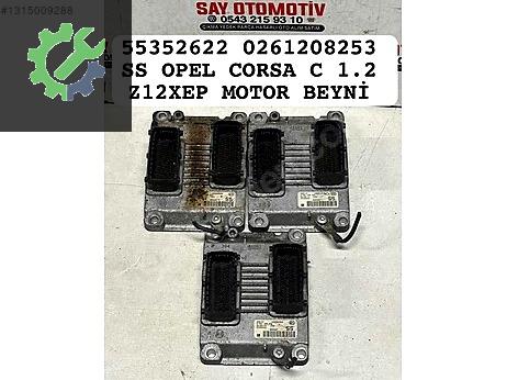 Opel Corsa Motor Beyni çıkma parça