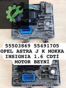 55503869 55491705 OPEL ASTRA J K MOKKA INSIGNIA 1.6 MOTOR BEYNİ (2. Adet)
