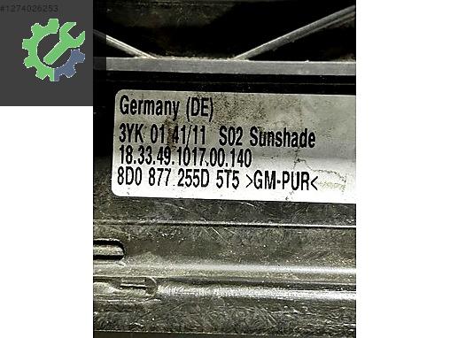 561877041 5T5 PASSAT B7 SANRUF KOMPLE 561959591 SUNROOF MOTORU