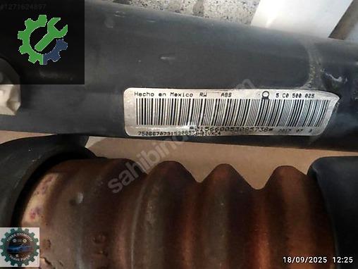 Volkswagen Jetta Arka Dingil 5C0500025 çıkma parça