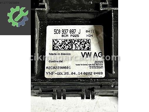 Volkswagen Jetta BCM Beyni 5C0937087E çıkma parça
