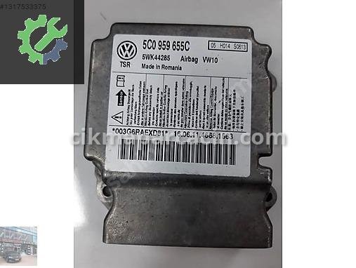 Volkswagen Beetle Airbag Beyni 5C0959655C çıkma parça