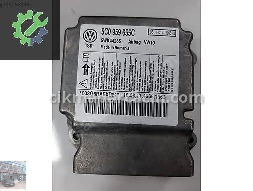 Volkswagen Caddy Airbag Beyni 5C0959655C çıkma parça