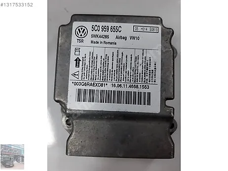 Volkswagen Golf Airbag Beyni 5C0959655C çıkma parça