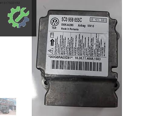 5C0959655C Volkswagen Golf 6 Airbag Beyni (2009/2013)