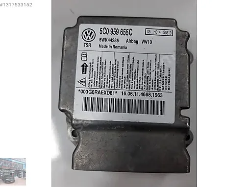 Volkswagen Golf Airbag Beyni 5C0959655C çıkma parça