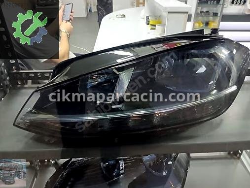 Volkswagen Golf Sol Ön Far 5G1941005 çıkma parça
