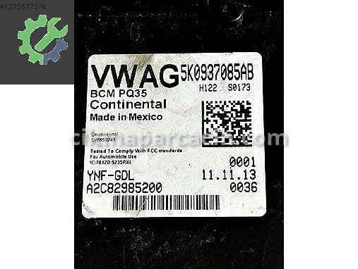 Volkswagen Passat BCM Beyni 5K0937085AB çıkma parça