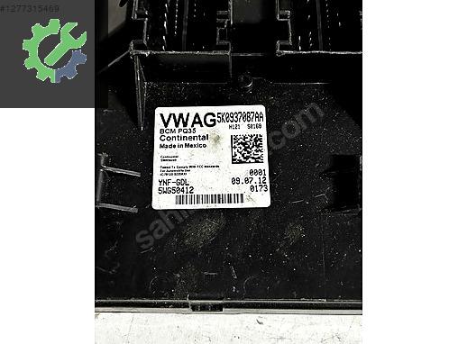 5K0937087AA SKODA PASSAT GOLF JETTA LEON BCM SAM CONTROL BEYNİ