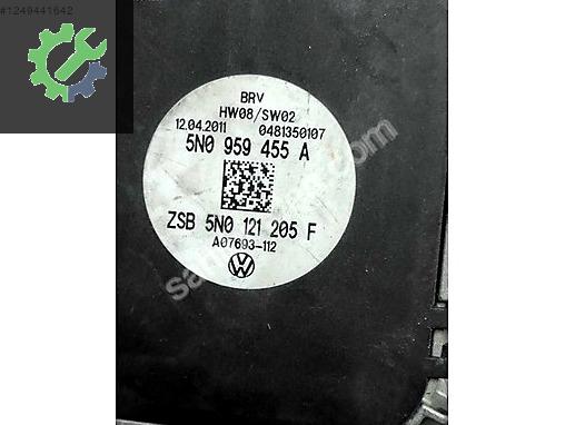 5N0959455A 5N0121295F TİGUAN ORJ SIFIR FAN MOTORU