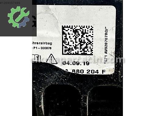 Volkswagen Tiguan Yolcu Airbag 20182024 çıkma parça