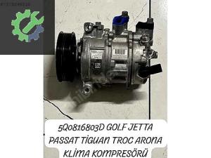 5Q0816803D GOLF JETTA PASSAT TİGUAN TROC ARONA KLİMA KOMPRESÖRÜ