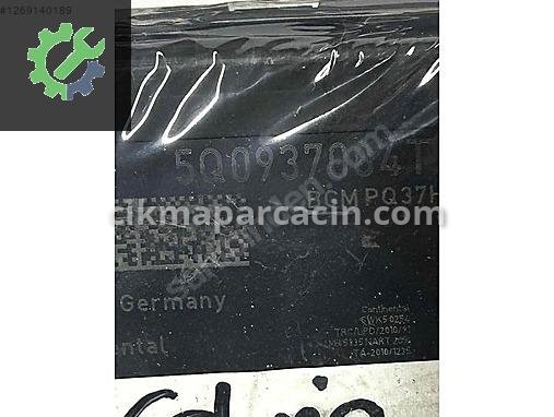 Audi A3 BCM Beyni 5Q0937084T çıkma parça