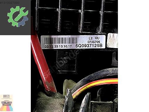 Volkswagen Passat Elektrik Tesisatı 5Q0937125B çıkma parça