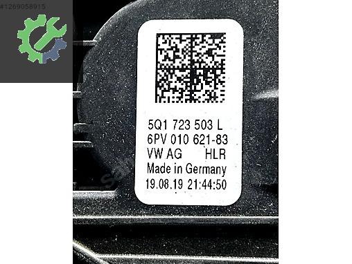 5Q1723503L KAROQ AUDİ Q2 Q3 TİGUAN T-ROC GAZ PEDALI 19/25