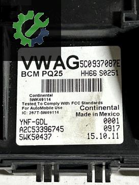 5C0937087E 5C0937087C 5C0937087J JETTA BCM SAM BEYNİ
