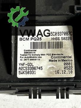 5C0937087E 5C0937087C 5C0937087J JETTA BCM SAM BEYNİ