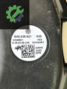 5H0035621 GOLF 8 SUBWOOFER BAGAJ WOOFER ORJ SIFIR