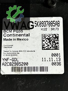 5K0937085AB PASSAT OCTAVİA LEON BCM CONFOR SAM BEYNİ