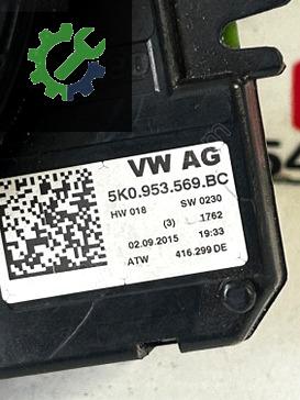 5K0953569BC PASSAT B8 TİGUAN AİRBAG ZEMBEREK SARGISI