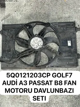 Audi A3 Fan çıkma parça