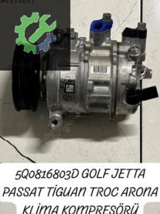 5Q0816803D GOLF JETTA PASSAT TİGUAN TROC ARONA KLİMA KOMPRESÖRÜ
