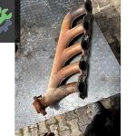 602 motor beş silindir dizel egzoz manifoldu