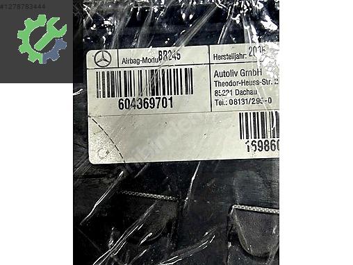 604369701 MERCEDES W245 B CLASS SOL KAPI DÖŞEME AİRBAG