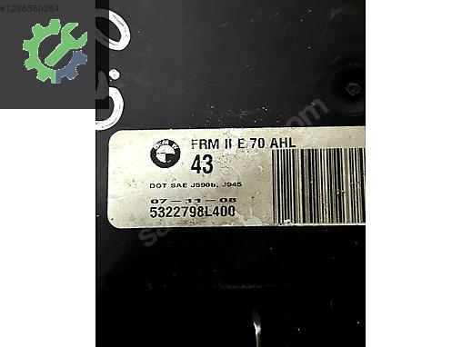 61359176825-02 9147387-01 9153804-01 BMW X5 E70 FRM2 LCM MODÜLÜ