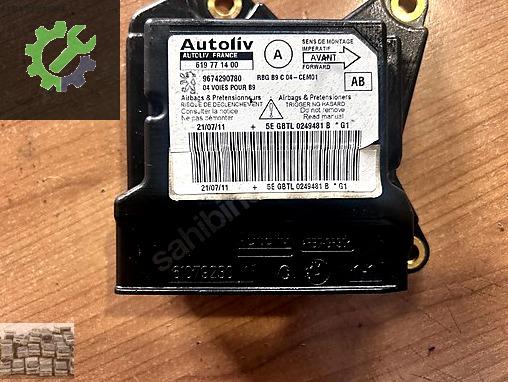 619771400 9674290780 CITROEN BERLİNGO PEJO PARTNER AİRBAG BEYNİ