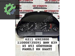 6211 6903800 110008735091 BMW E39 X5 GÖSTERGE PANELİ KM SAATİ