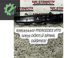 6395454407 MERCEDES VİTO W639 DÖRTLÜ SİNYAL DÜĞMESİ