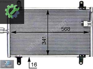 6455.CG KLİMA KONDENSERİ DUCATO-BOXER-JUMPER (94-06)(506x349x22)