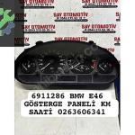 6911286 BMW E46 GÖSTERGE PANELİ KM SAATİ 0263606341