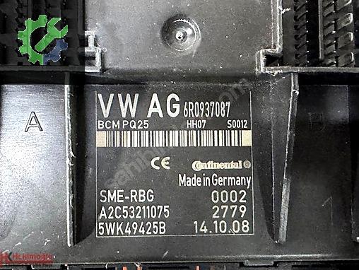 Volkswagen Polo Beyin 6R0937087 çıkma parça