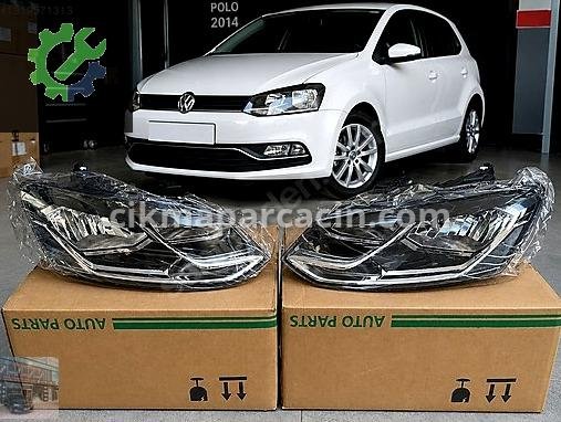 Volkswagen Polo Sağ Ön Far 6R1941005 çıkma parça