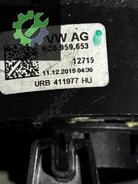 6C0959653 POLO İBİZA FABİA AİRBAG SARGISI