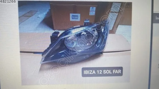 Seat Ibiza Sol Ön Far çıkma parça